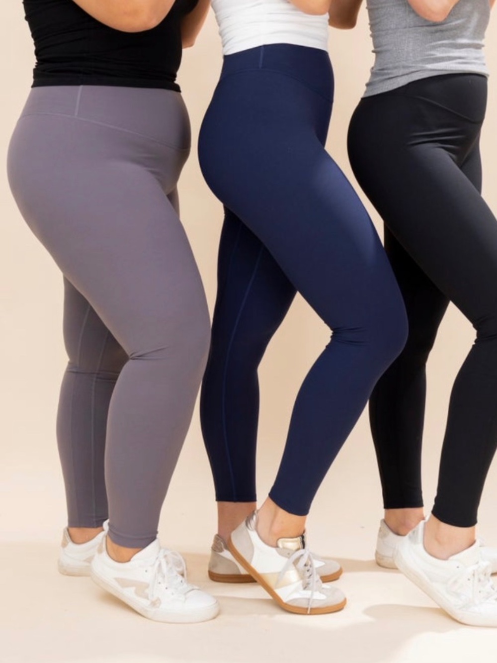 Gray 28” Athletic Leggings
